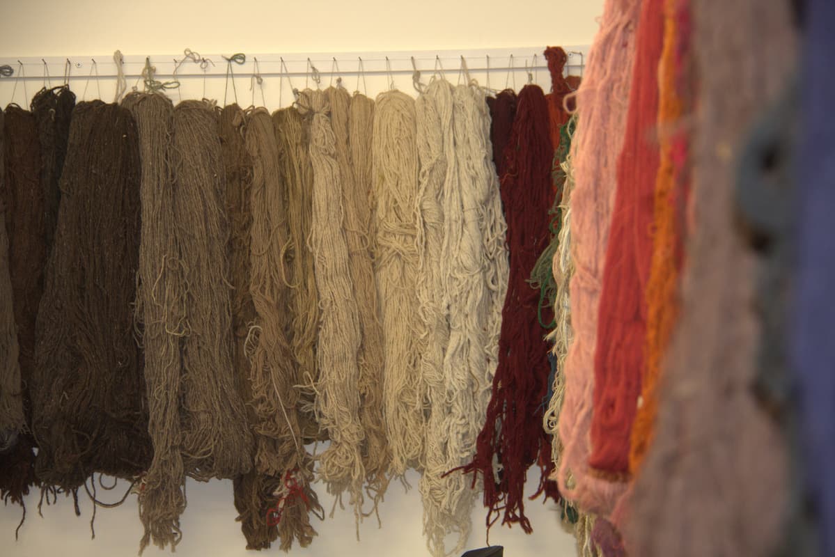 Signature yarn and dye samples — Ahmadi Rug