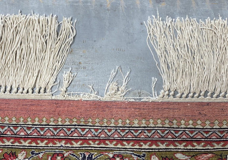 Frayed Rug Edge Repair
