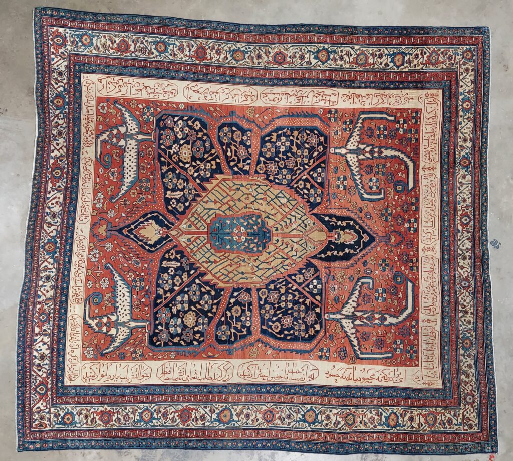 antique rug repair vs replacement